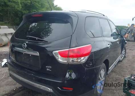 2014 Nissan Pathfinder Sl из США, поврежденный, VIN 5N1AR2MM5EC662614